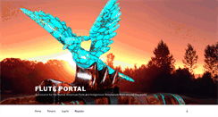 Desktop Screenshot of fluteportal.com